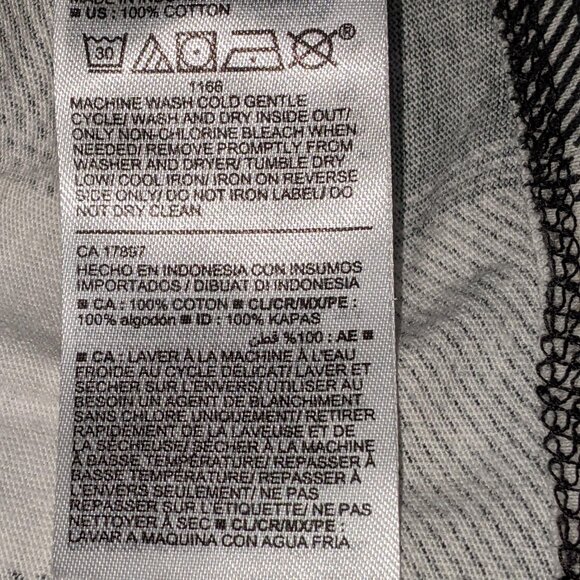 2 Pc Girls' Outfit Black & White Plaid Dress &  Black Pants Sz 8 10 - Picture 5 of 6